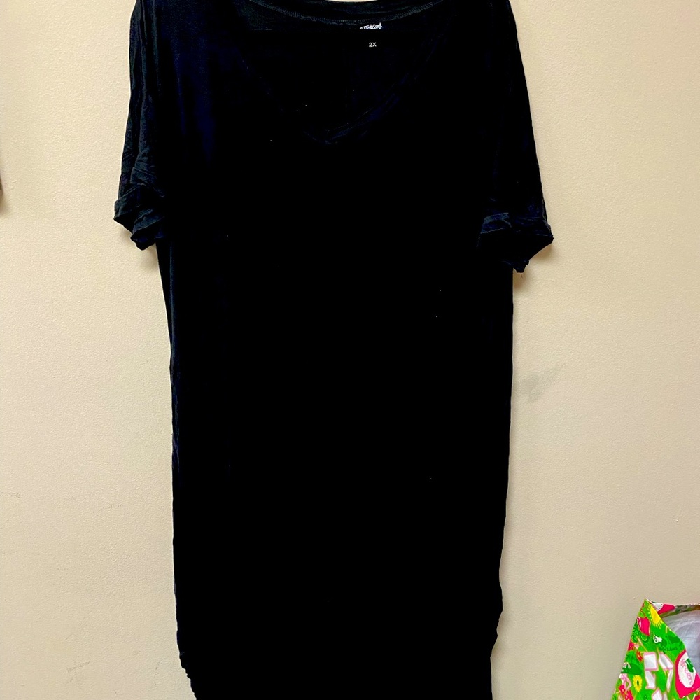 NEW Black Maxi Dress 2X
